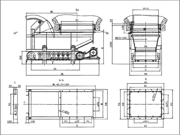 扇形閥門帶式（甲帶）給料機的承載能力較強、噪音低、整機使用壽命長